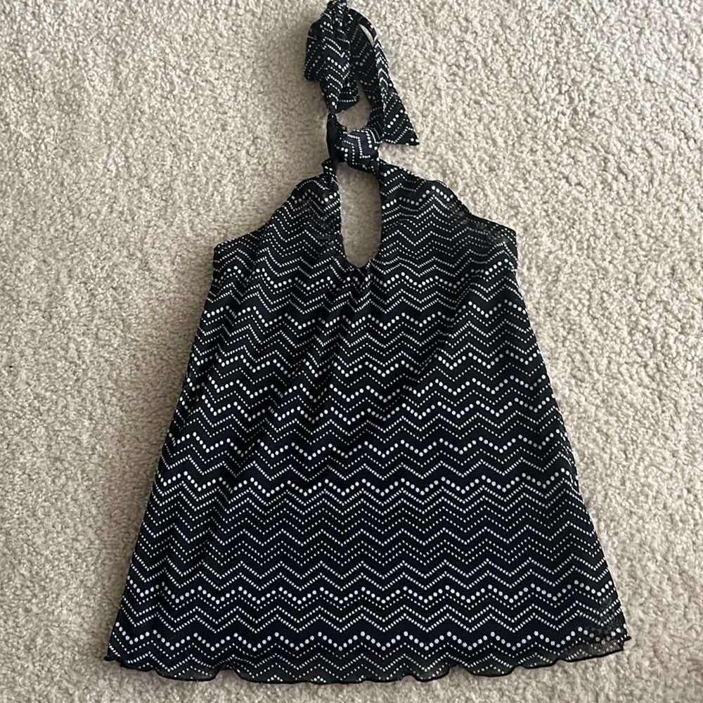 Guess flowy halter top